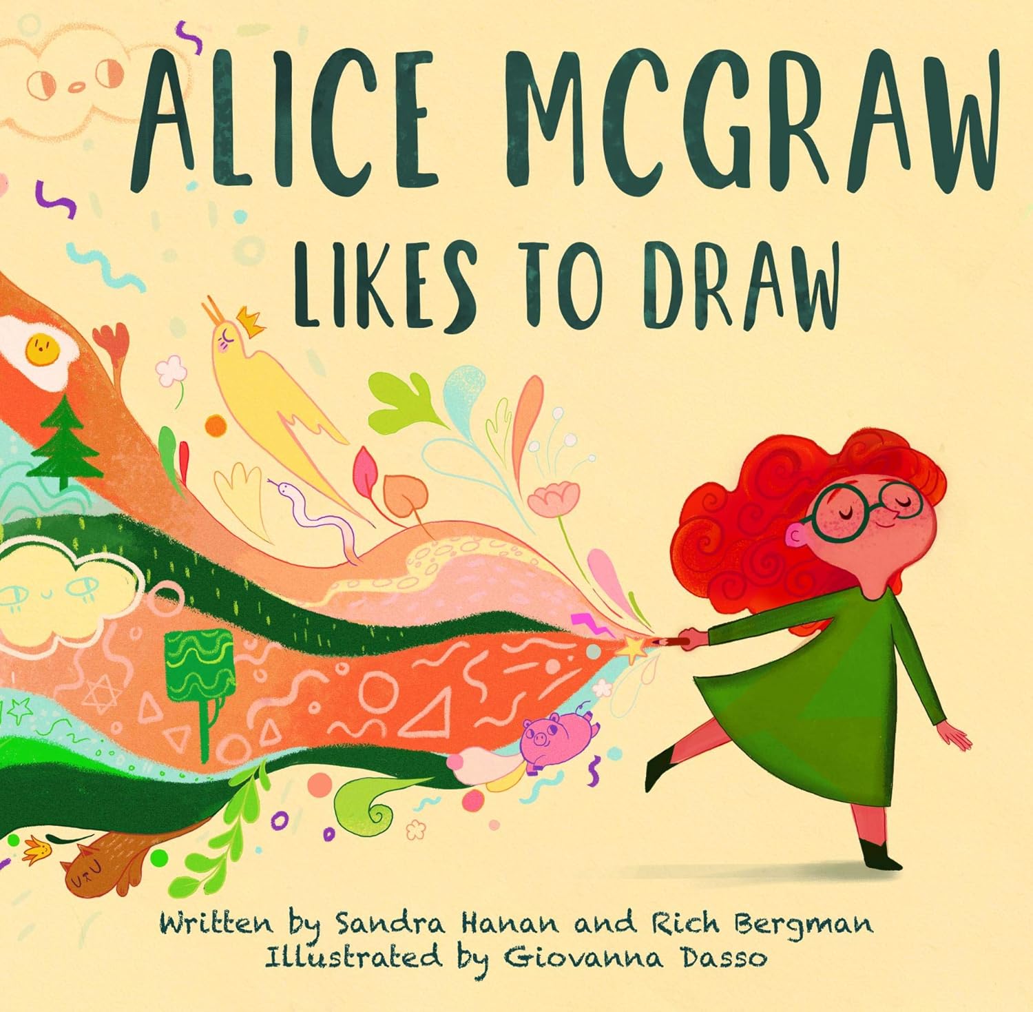 Cover of Alice McGraw Likes to Draw